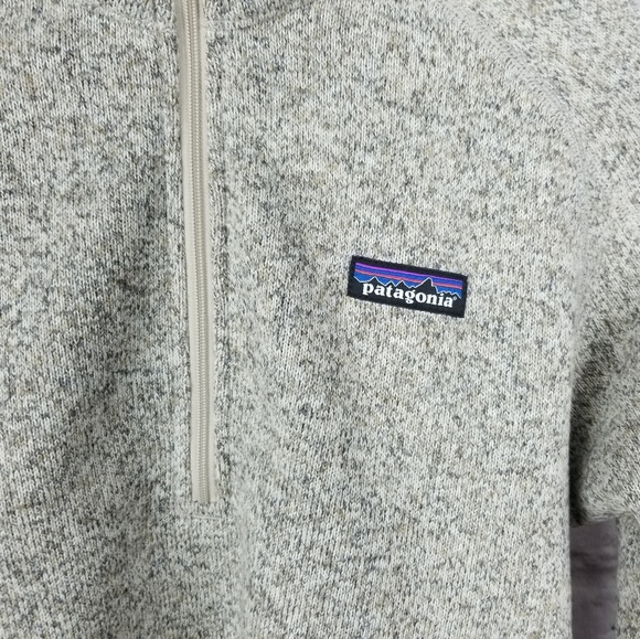Patagonia 1/4 zip better sweater pelican - Picture 5 of 7